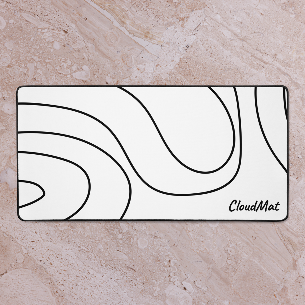 Cloudmat Driftline Deskmat