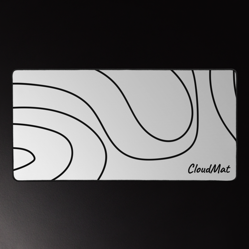 Cloudmat Driftline Deskmat
