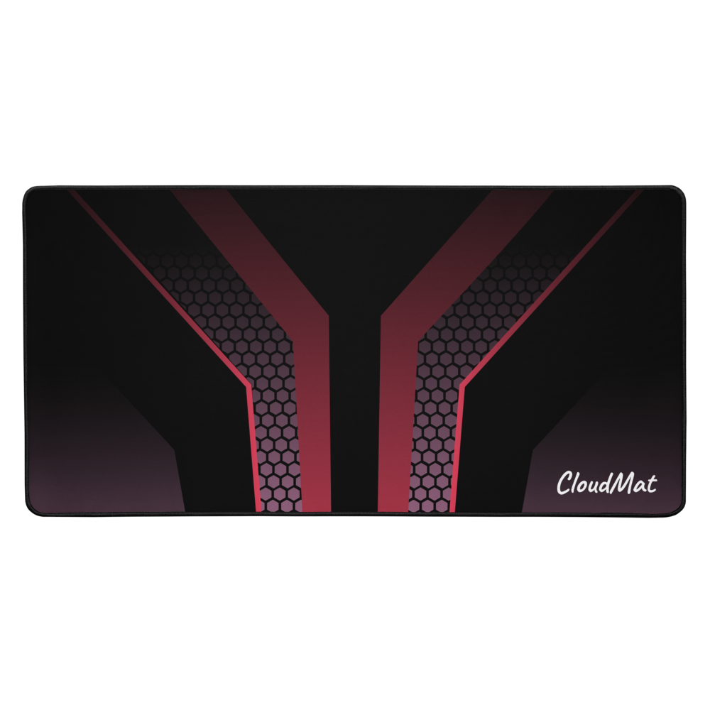 Cloudmat Crimson Core Deskmat