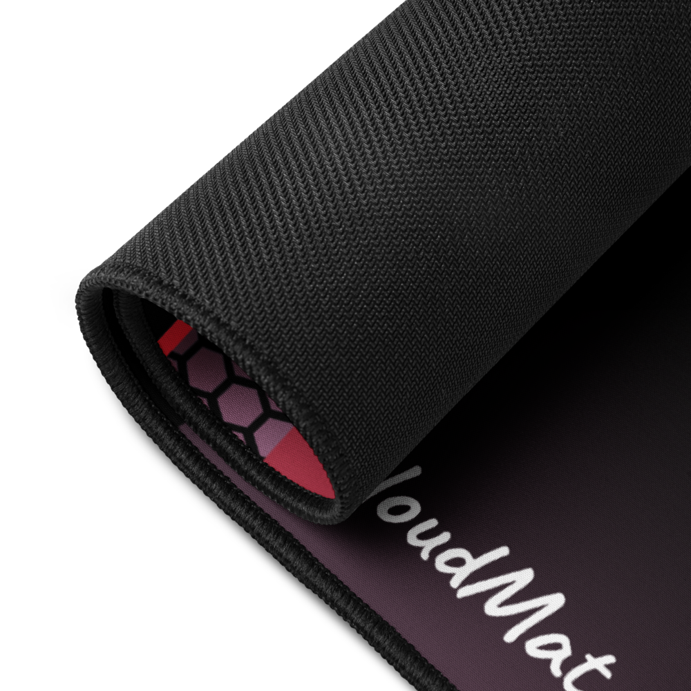 Cloudmat Crimson Core Deskmat