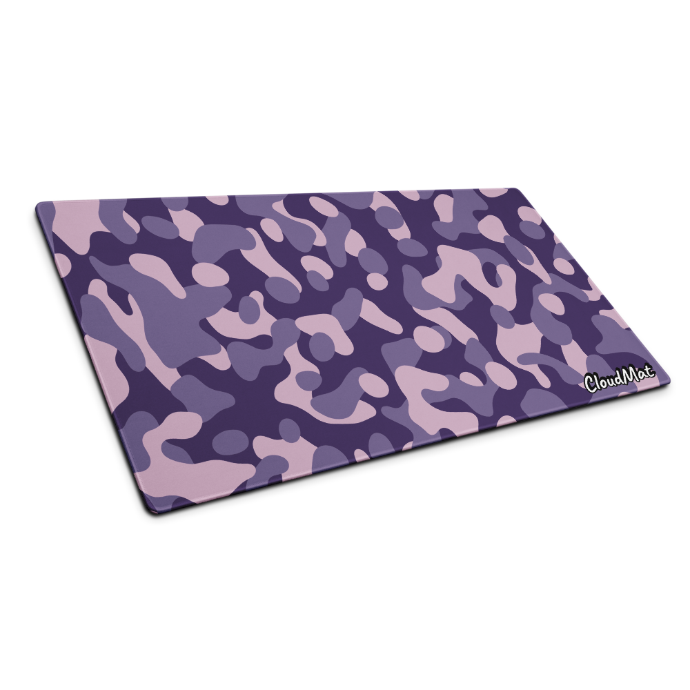 Cloudmat Violet Camo Mousepad