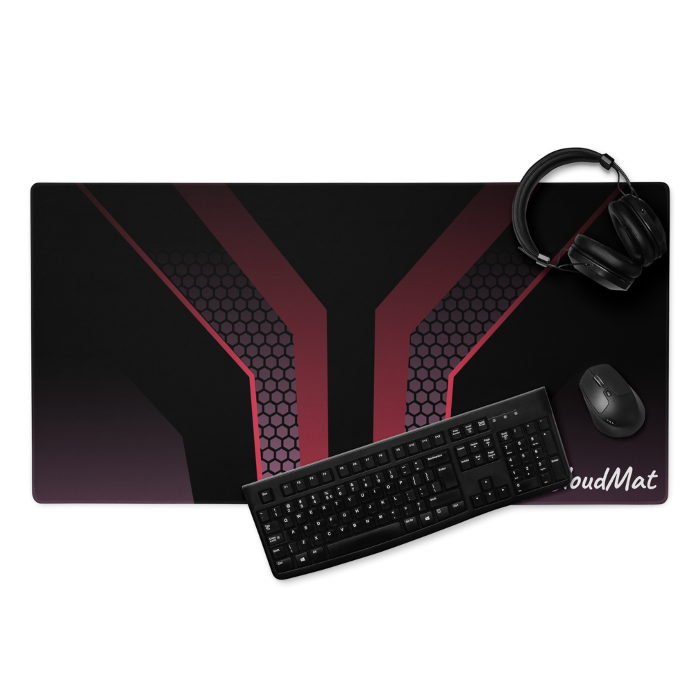 Cloudmat Crimson Core Mousepad