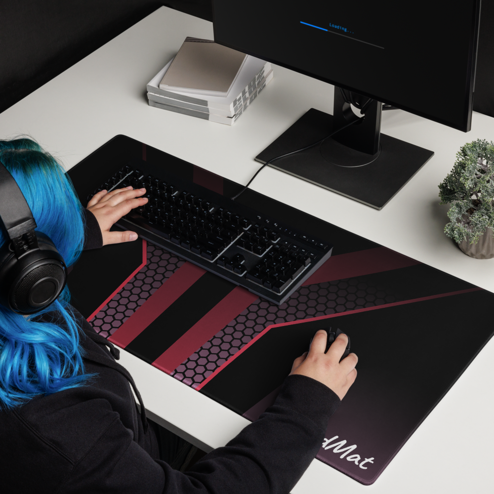 Cloudmat Crimson Core Mousepad