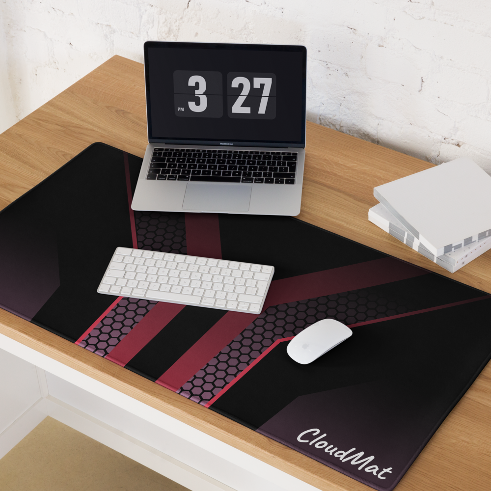 Cloudmat Crimson Core Mousepad