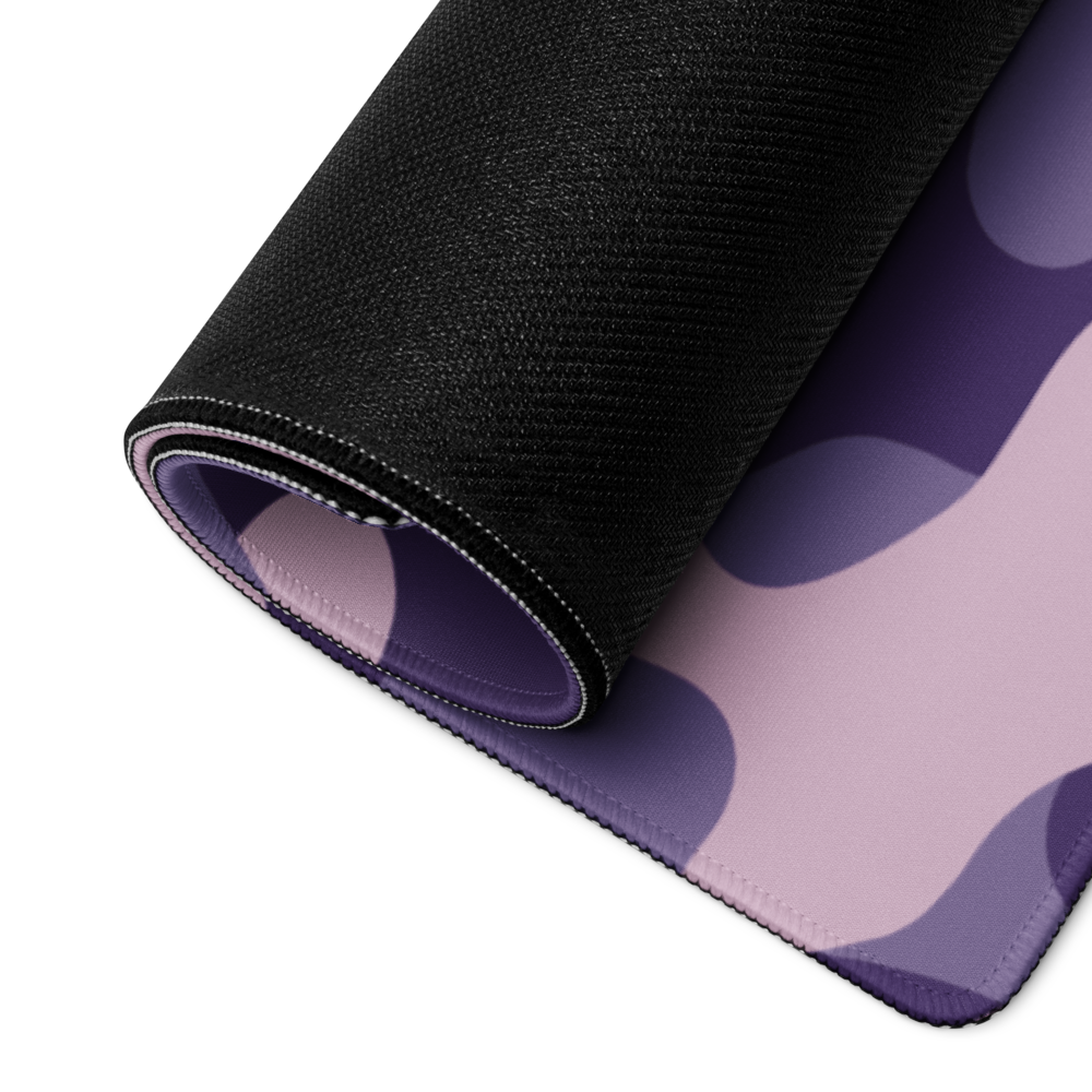 Cloudmat Violet Camo Mousepad